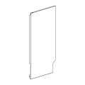 Side Cover Housing - 1173606755 Side Panel Left Inox 519x808mm [Electrolux Aeg]